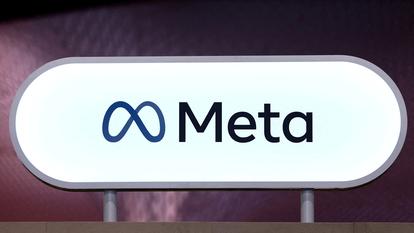 Logo de Meta, la maison mère de Facebook, Instagram ou encore WhatsApp.