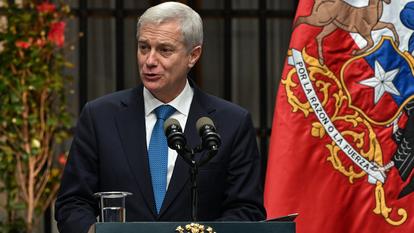 Le président chilien José Antonio Kast à Santiago, le 30 juillet 2026.
