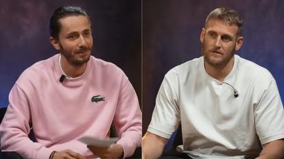 Guillaume Pley et Ragnar Le Breton dans le podcast Legend sur YouTube