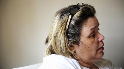 L’ex-juge vénézuélienne Maria Lourdes Afiuni chez elle à Caracas, le 4 janvier 2012.