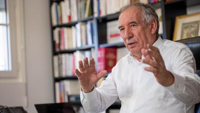 François Bayrou, ancien premier ministre et président du MoDem, jeudi dernier.