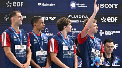 L’équipe de France au Championnat d’Europe de natation