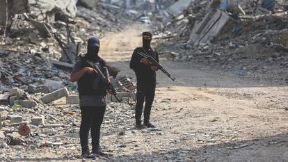 Des militants du Hamas.