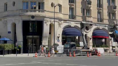 L’hôtel le Lutetia, boulevard Raspail dans le VIe arrondissement de Paris