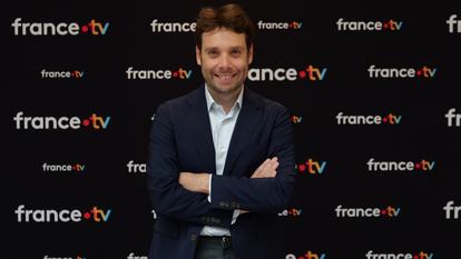 Benjamin Duhamel à la conférence de presse de rentrée de France Télévisions