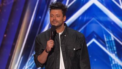 Kev Adams lors des auditions de la saison 21 d’ « America’s Got Talent »