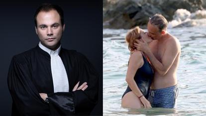 Charles Consigny et Léa Salamé et Raphaël Glucksmann en une de Paris Match
