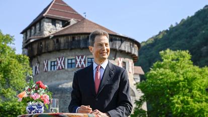 Le prince héréditaire du Liechtenstein Alois à Vaduz, Liechtenstein, le 15 août 2026.