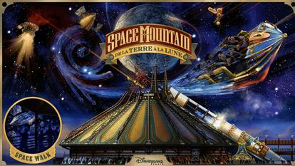 La nouvelle version de Space Mountain à Paris reviendra à la première mission proposée lors de l’inauguration en 1995.