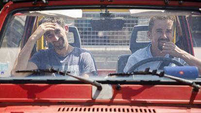 Fabien et Étienne dans la saison 21 de « L’amour est dans le pré ».