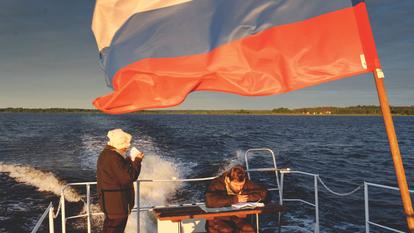Sur la Volga, entre Selijarovo et Tver (août 2013).