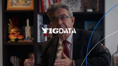 Jean-Luc Mélenchon, dans son bureau au siège de LFI à Paris, le 19 juin 2024.
