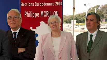 Jeanne-Francoise Hutin (c), ici en mai 2004.