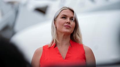 La porte-parole de la Maison Blanche, Karoline Leavitt.