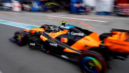 Lando Norris a fait fort ce samedi, sur le circuit du GP des Pays-Bas.