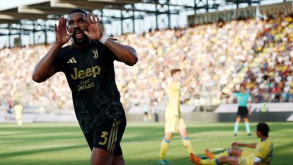 Gleison Bremer a fait trembler les filets pour la Juventus Turin à Frosinone.