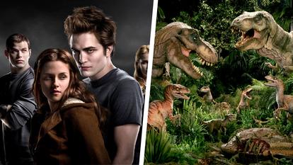 Les films Twilight, en 2008, et Jurassic Park III, en 2001.