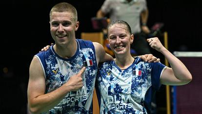 Thom Gicquel et Delphine Delrue remportent les Championnats du monde.
