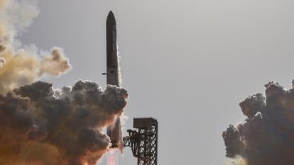 Un lancement de Starship, au mois de juillet.
