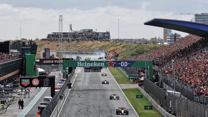 Max Verstappen contraint à l’abandon dès le premier tour à Zandvoort.