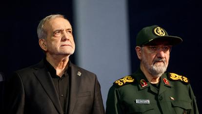Le président iranien Massoud Pezeshkian.