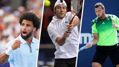Arthur Fils, Sébastien Grosjean et Jo-Wilfried Tsonga
