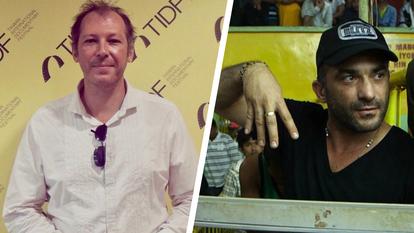 Gaël Mocaër (g) et Sebastian Perez Pezzani (d) sont détenus au Togo.