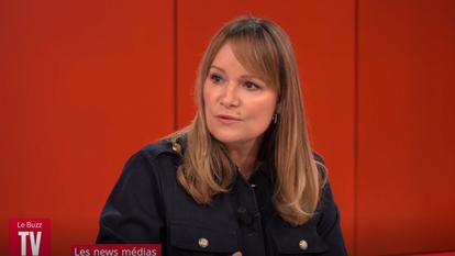 Adeline François dans «Le Buzz TV».