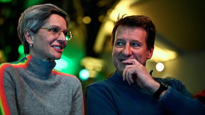 Sandrine Rousseau et Yannick Jadot