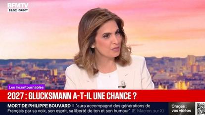 La rentrée de Sonia Mabrouk, hier, sur BFMTV.