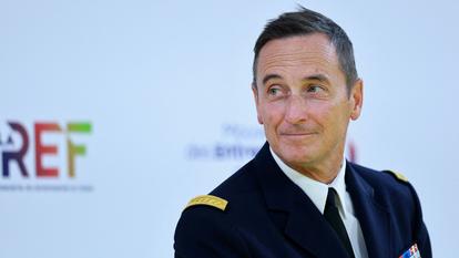 Le général Fabien Mandon, chef d’état-major des armées lors des rencontres du Medef.