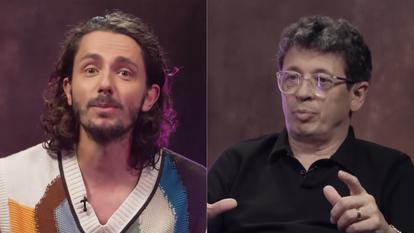 Guillaume Pley et Philippe Boxho dans le podcast «Legend» sur YouTube