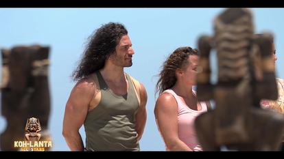 Maxime lors du premier jour de tournage de « Koh-Lanta All Stars » au Panama.