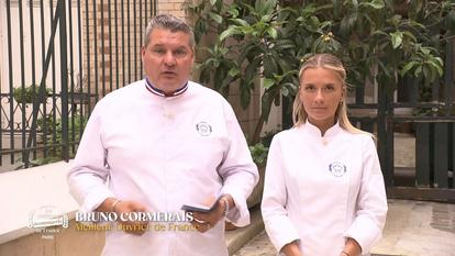 Bruno Cormerais et Chiara Serpaggi dans «La Meilleure Boulangerie de France» sur M6.