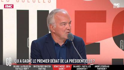Olivier Truchot dans «Les Grandes Gueules» sur RMC et RMC Story.