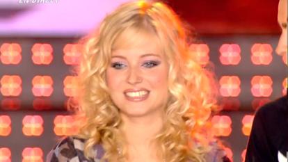 Faustine Nogherotto lors du prime de lancement de la saison 6 de «Star Academy» sur TF1.