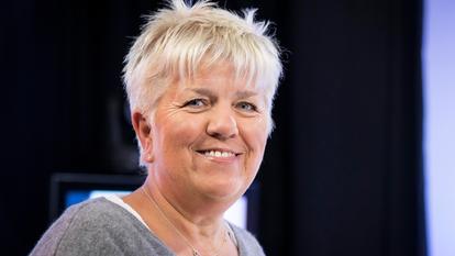 La comédienne Mimie Mathy, invitée du Buzz TV du Figaro, en 2018.
