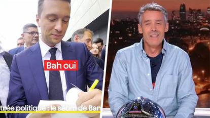 le talk-show «Quotidien» riposte face à Jordan Bardella moqueur sur leurs audiences.