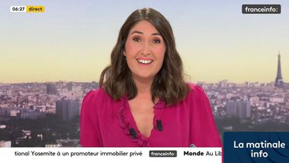 Louise Bernard sur Franceinfo ce lundi 31 août 2026.