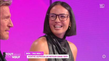 Agathe Auproux dans «Tout beau tout n9uf» sur W9.