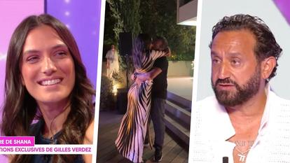 Shana Loustau et Cyril Hanouna