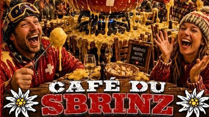 Une affiche commerciale n’est pas destinée à être jugée pour elle-même. Celle de la soirée fondue du Café du Sbrinz doit surtout remplir le restaurant vendredi soir.