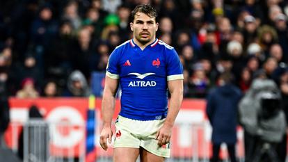 Antoine Dupont lors du dernier Tournoi des six nations.