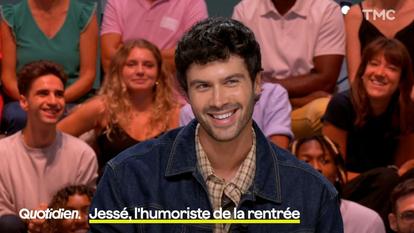 Jessé dans «Quotidien» sur TMC.