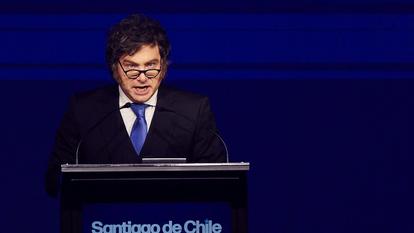 Le président argentin Javier Milei.