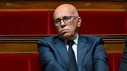 Le maire de Nice, élu en mars dernier, et président de l’UDR, Éric Ciotti.