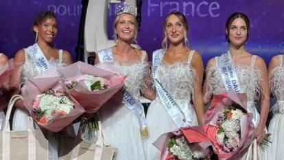 Miss Poitou-Charentes et ses dauphines, ce vendredi 4 septembre, au Futuroscope de Poitiers