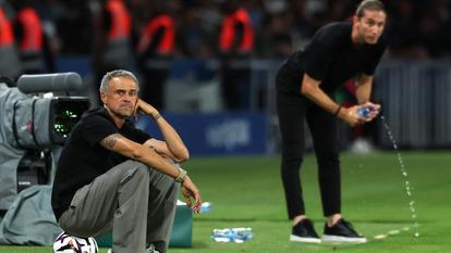Luis Enrique et ses joueurs sont relégués à 7 points de l’AS Monaco en L1.