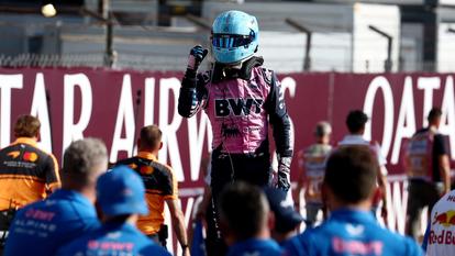Pierre Gasly en pole à Monza.