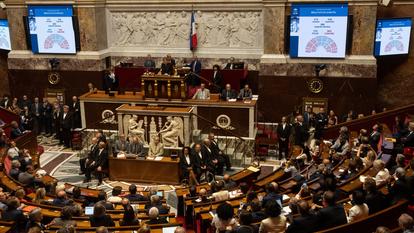 L’Assemblée nationale, le 8 septembre 2025.